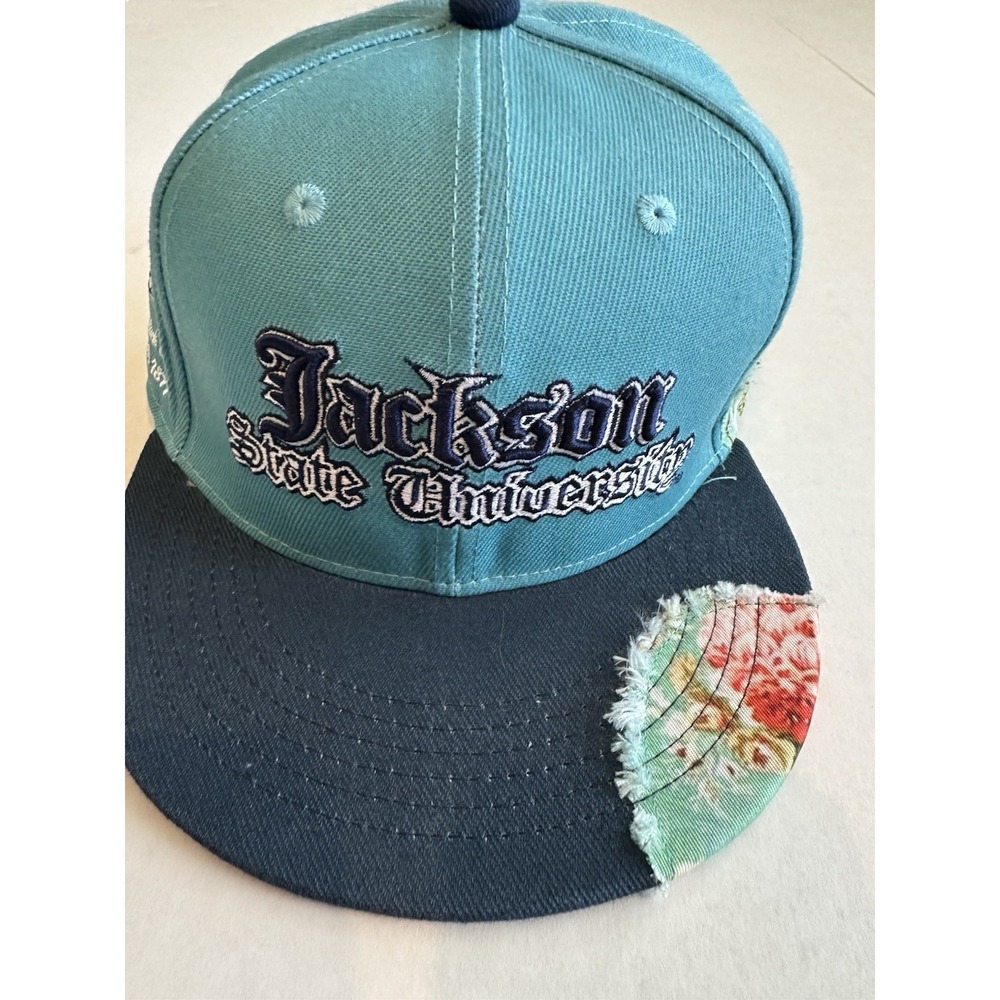 Headgear Classics Jackson State University Hat 8x8 Flat Bill XL